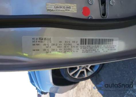 2017 Jeep Compass Sport Se Fwd z USA, uszkodzony, nr VIN 1C4NJCBA7HD186425